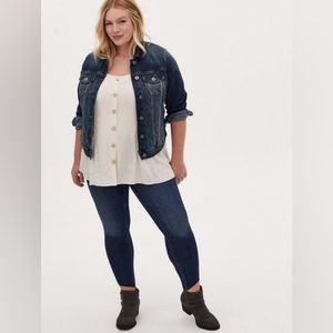 Sky High Skinny Sculpt Stretch High-Rise Jean - 18 SHORT (C4-9)